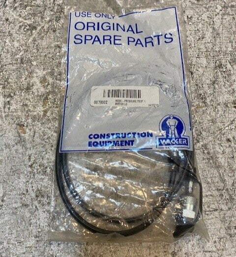 Wacker Hose-Pressure Test 1 Meter LG 0078002
