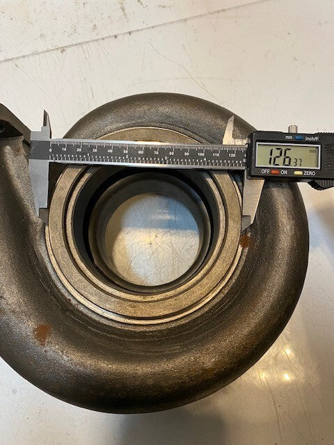 Turbine Exhaust Housing 1485 | 126mm Bore OD 98mm ID 10-3/4" L 9" H 5-3/4" W