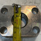 2 Quantity of Steel Hydraulic Fluid Flanges ML 29mm Bore 14mm Bolt Holes (2 Qty)