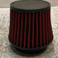 Air Filter, Red, 3-7/8" Bore 6" Wide 5-3/4" Tall