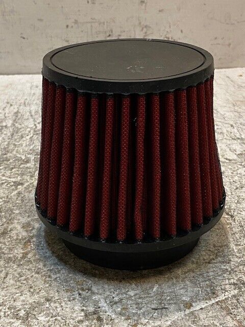 Air Filter, Red, 3-7/8" Bore 6" Wide 5-3/4" Tall