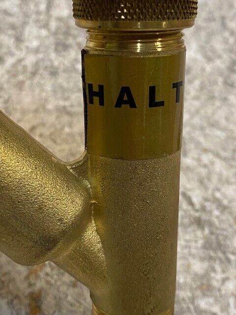 Haltec 310 Valve Adapter Calcium Chloride Liquid Fill Gun 5-1/2" Long 13mm End