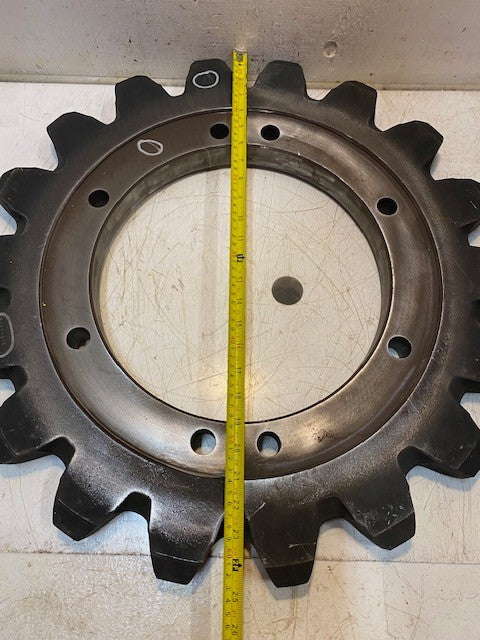 1 Drive Sprocket Set, 316-4419, 18 Tooth 8 Bolt 7/8 Bolt, Fits Some CAT Scrapers