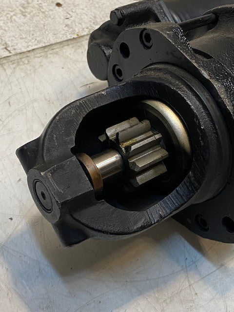 Electrical Starter Motor 9-Bolt 10-Spline 15-1/2" Long 8" Wide 5" Tall