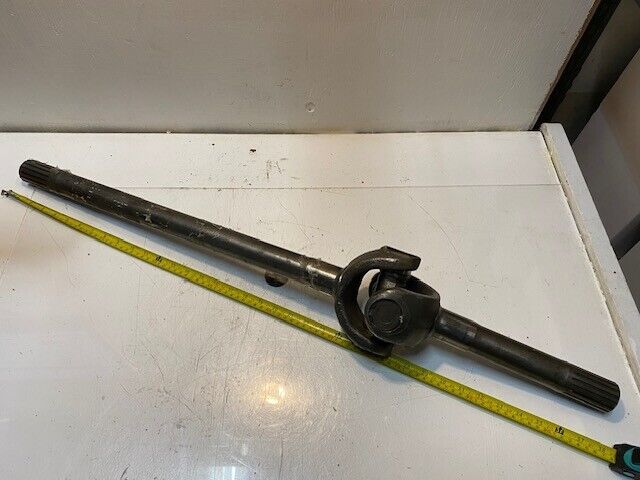 Drive Axle Shaft 750NIF U-Joint 38" L 41mm 16-Spline Both Ends 40mm OD