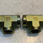 2 Quantity of Hydraulic Tee Pipe Fittings 16 | 29mm Bore 3-1/8" L (2 Quantity)