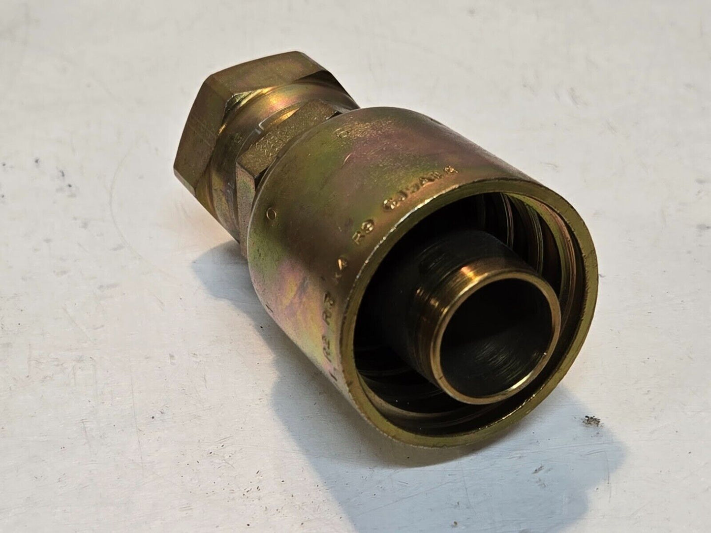 3 Quantity of Crimp Style Hydraulic Hose Fitting 10643-16-16 for Parker (3 Qty)
