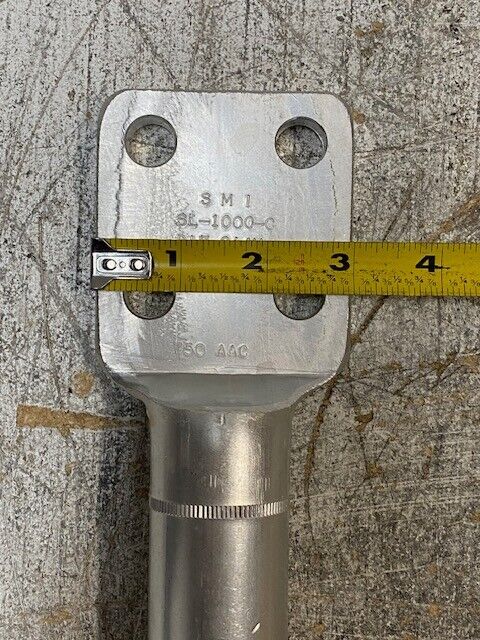 SMI Aluminum Compression Lug 4 Hole SL-1000-C, DIE 24AH, 750AAC