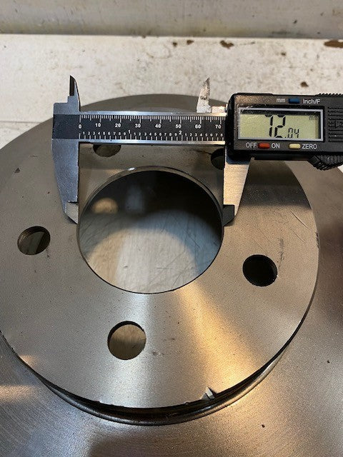 BPC Disc Brake Rotor 6576 Min Thk 0.965 | 00111T4A | 72mm Bore 5x115mm 540351