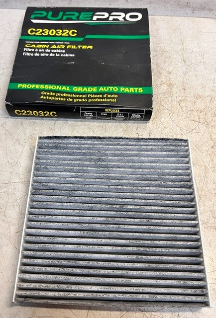 3 Quantity PurePro Professional Grade Auto Parts Cabin Air Filter C23032C (3Qty)