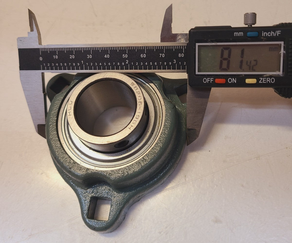 HLU Hi-Light 3-Bolt Flange Bearing SBTRD206-19GH | 10.103