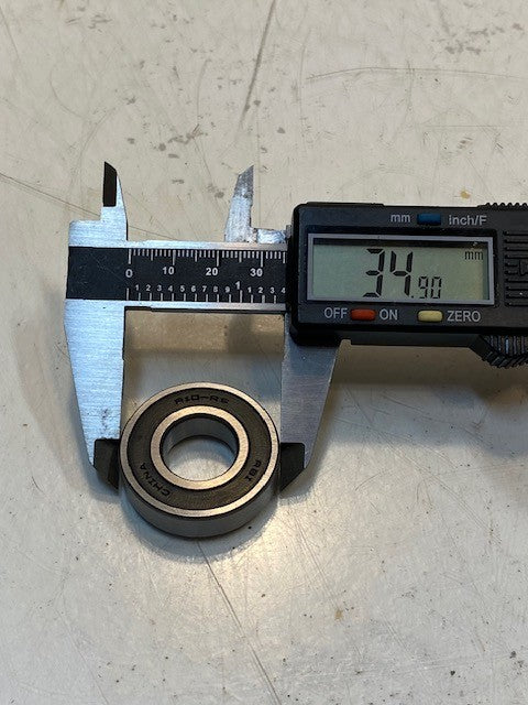 10 Quantity of RBI R10-RS Radial Ball Bearings 35x16x9mm (10 Quantity)