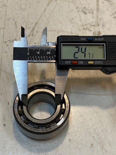 2 Quantity of MGK BD072 Ball Bearings DB4 | M9W 25x52x21mm (2 Quantity)