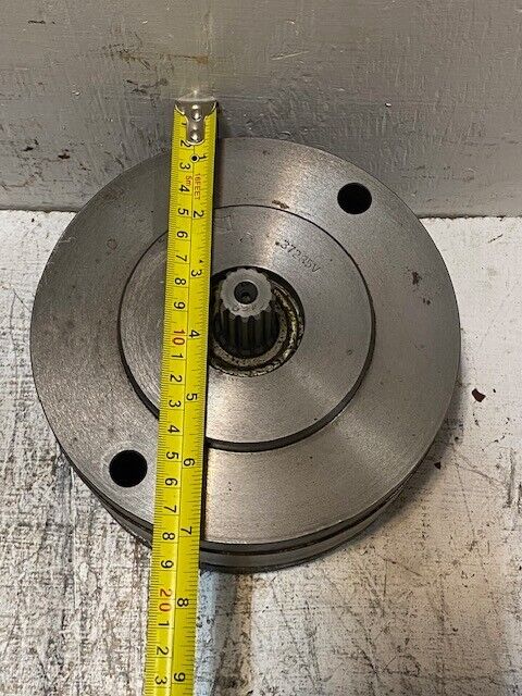 Hub Gear Hydraulic Clutch Brake Motor 37285V 22mm 13-Spline 7" Dia. 6" Tall