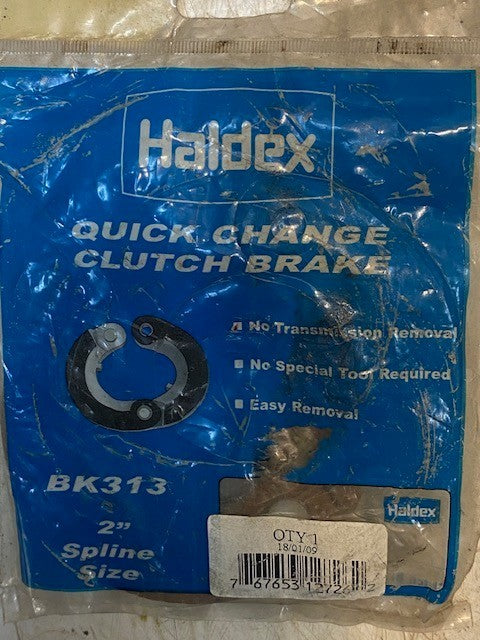Haldex 2" Spline Size Quick Change Clutch Brake Hinged Assembly BK313