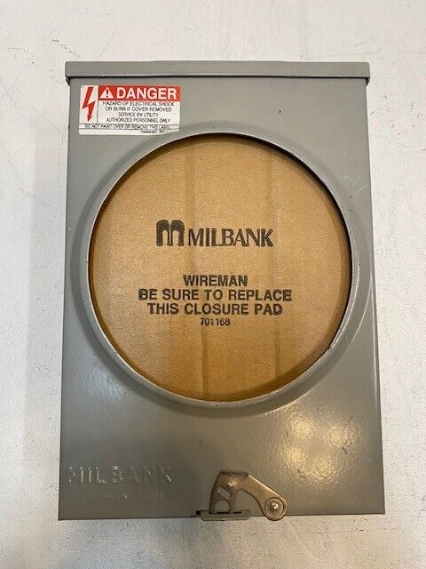 Milbank Series U-125 Type 3R Enclosure Meter Socket