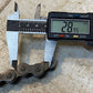 FR 50 China Riveted Roller Chain 66" Long Power Transmission Drive Chain