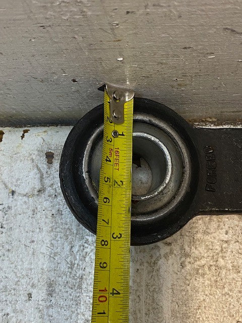 Weld On End for Lift Arm 6L1 | 5-1/2" Long 29mm Bore 1-1/2" Arm 3" Dia. Head