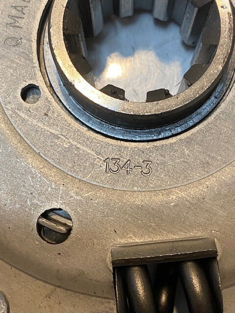 QH Clutch Friction Disc C1082AF | 134-3 | 29mm Bore 8-3/8" Dia.