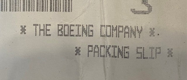 5 Packs of 10 Boeing Company Shims 2914143-1 (50 Quantity Total)
