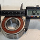 W206RS Ball Bearing | Red Shields | 62 mm OD 30 mm Bore 23.75 mm Thick