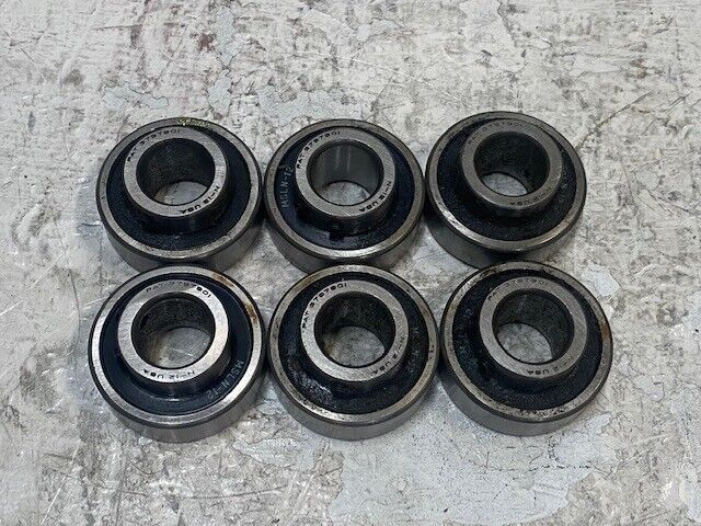 6 Qty of PAT 3797901 N-12 USA MSLN-12 Insert Bearings (6 Quantity)