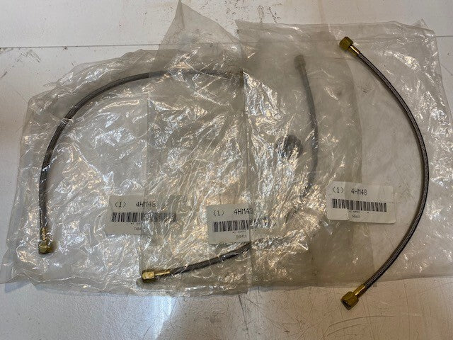 3 Quantity of 18" Long Cables 4HM48 | THB418 14mm Ends 10mm ID 8mm Cable (3 Qty)