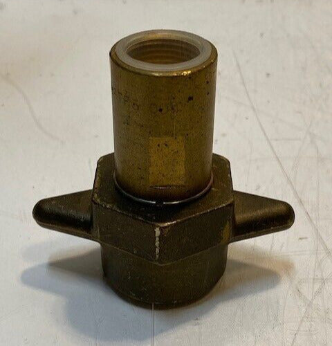 Faster FB 12/34 NPT F5 Hydraulic Socket Brass Flat Valve 3/4 in NPT