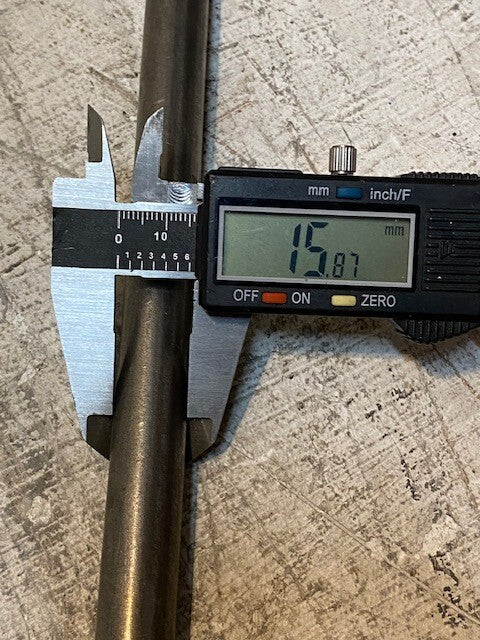 Drag Link 22" Long 4" Wide 9mm Thread 16mm OD