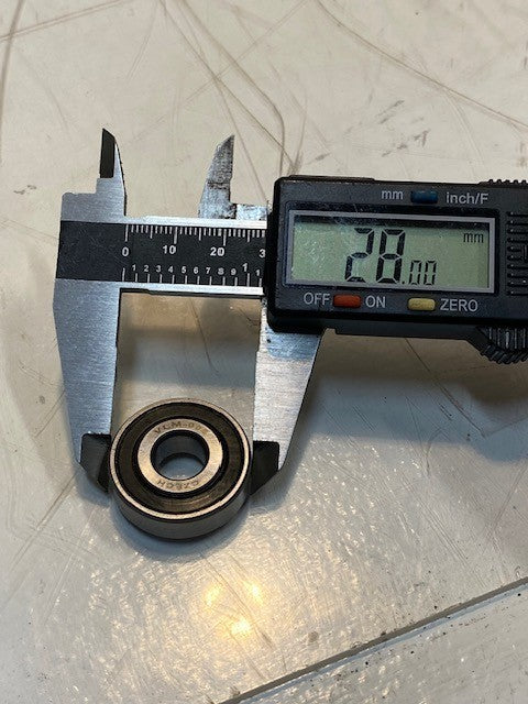 38 Quantity of Czech VLM-008 Radial Ball Bearings 10x28x9mm (38 Quantity)