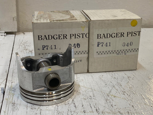 2 Badger Pistons P741 | 040 | (2 qty)