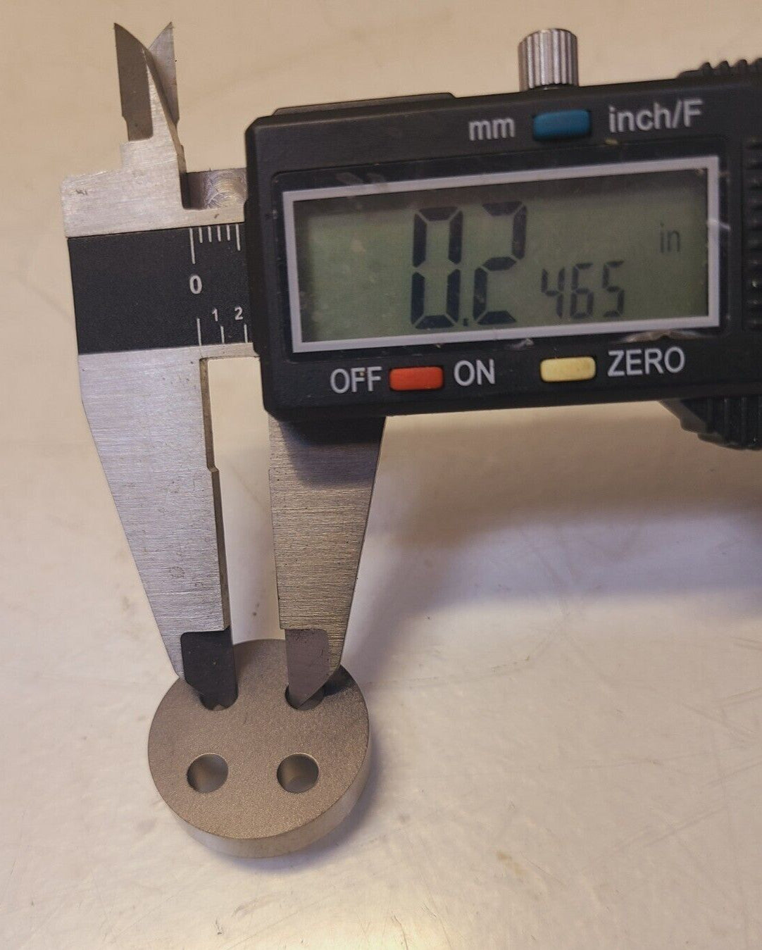 5 Qty. of Carbide Valve Disk Round 1" Dia  x 0.2" thickness | 4 Holes (5 Qty)