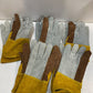 5 Pairs of Cowhide 48583 XL Welding Work Gloves 13" L 6" W