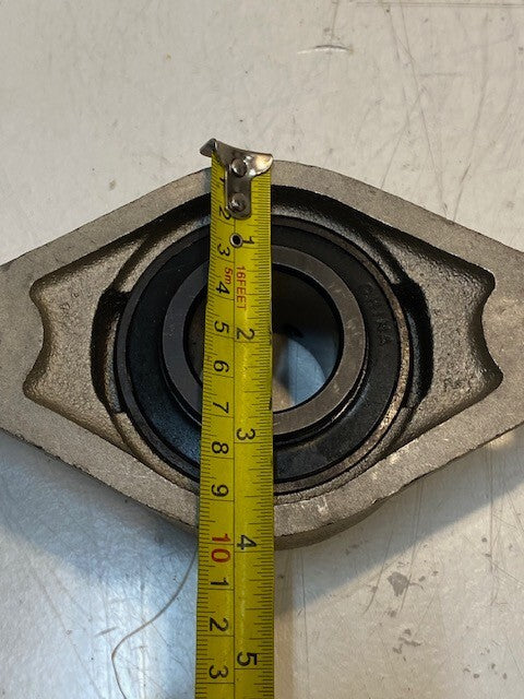 IPTCI 2-Bolt Flange Bearing 1-1/2" FL208 | 38mm Bore 13mm Bolt Holes