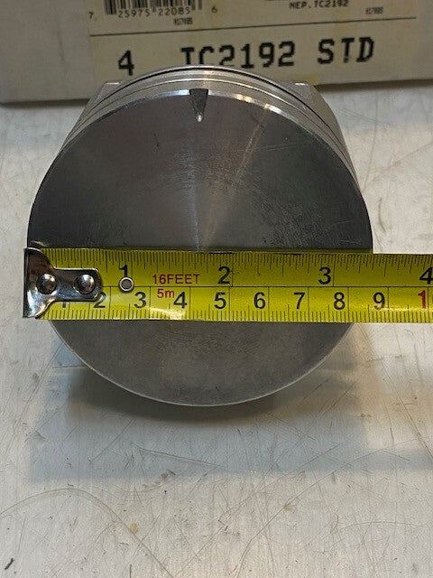STD Pistons Set of 4 TC2192 | 3-3/8" Dia. 16mm Pin Hole 2-15/16" Tall