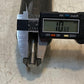 Power Steering Cylinder 16-1/2" Long 1-1/2" Shaft 11mm Thread 48mm OD 16mm Bore