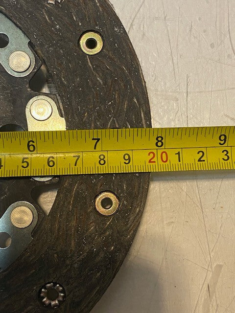 Sachs Clutch Friction Disc SD254 | 26mm Bore 7-3/4" Dia.
