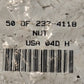 50 Quantity of Case 232-4118 Lock Nuts | 1/2"-13 | 3/4" Hex Size (50 Quantity)