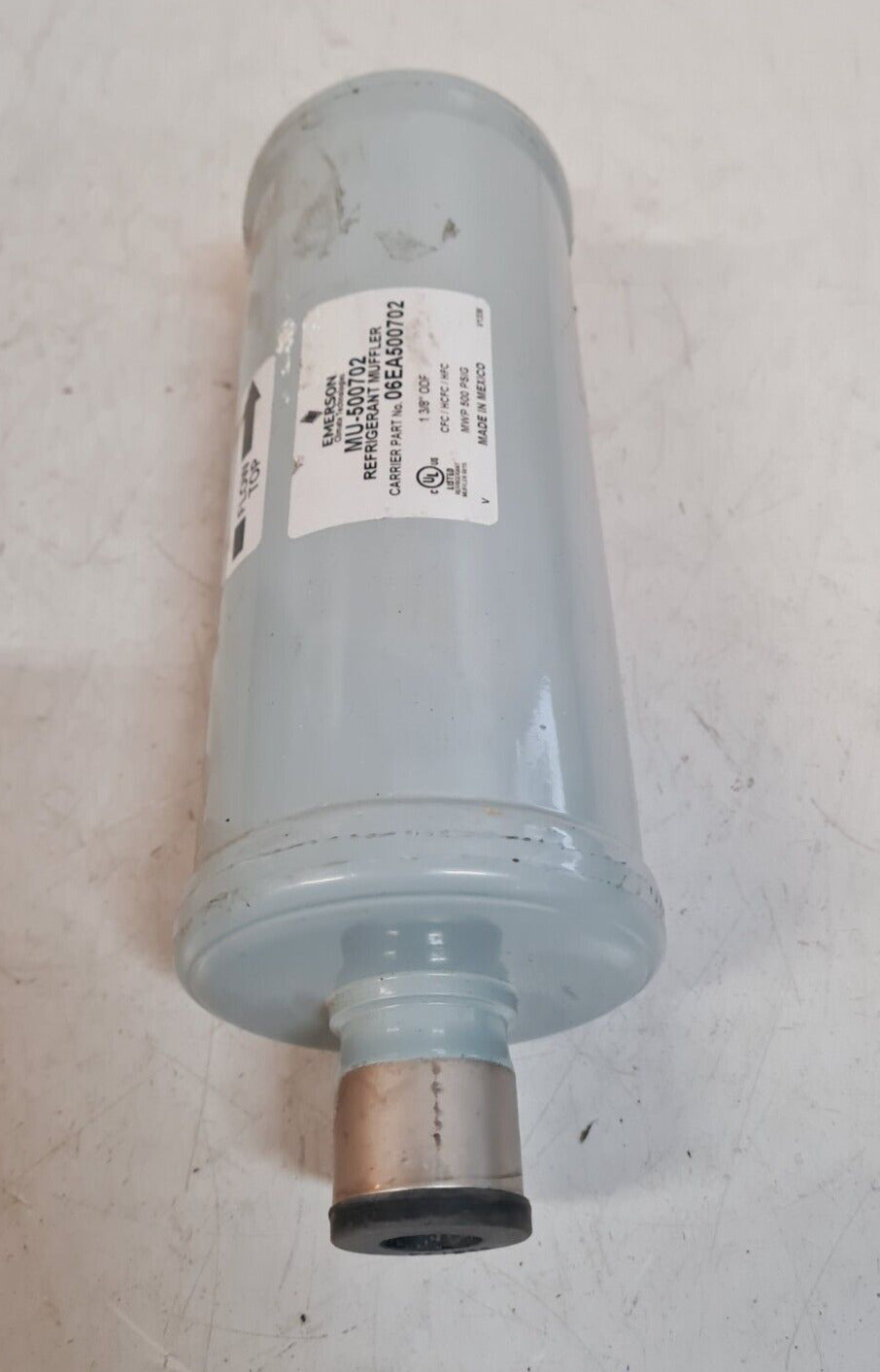 Emerson Refrigerant Muffler 06EA500702 | MU-500702