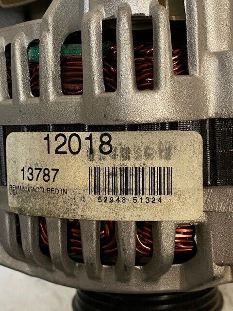 Alternator 12018 | 13787 Remanufactured