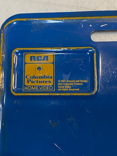 California Hunk License Plate RCA Columbia Pictures Home Video 32523