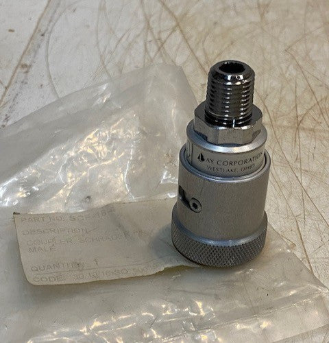 AY Corp Quick Connect Female Coupler 1/4" NPT Male Medical Air SCF-16-4
