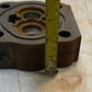 Hydraulic Gear Pump Housing End Cover Component 4-Bolt 5-1/2" x 5-1/4" x 1-3/4"