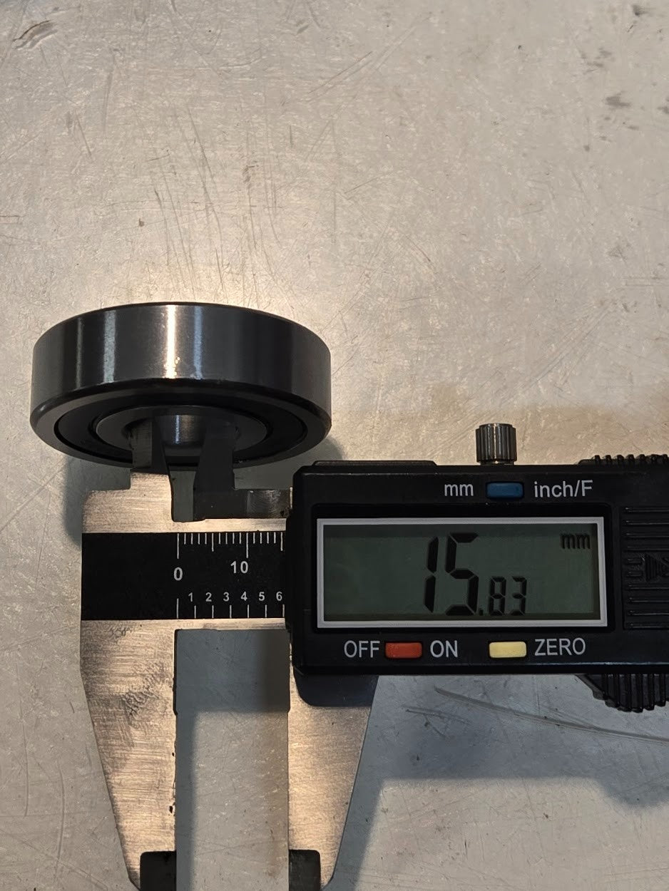 30 Quantity of GBC 1633RS Bearings | 1-3/4" OD 5/8" Bore 1/2" Thick (30 Qty)