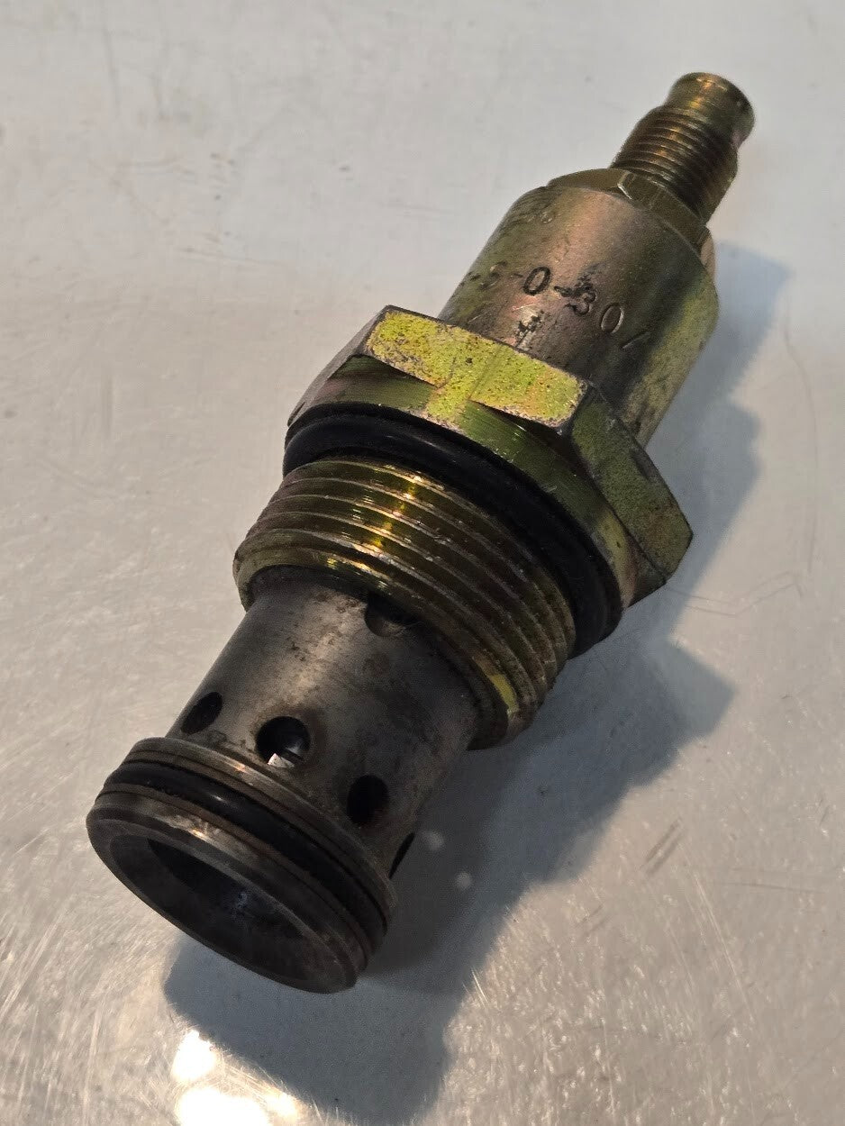 Vickers RV5-16-S-0-30 Pilot Operated Relief Cartridge Valve 4-1/4" Long 19mm Hex