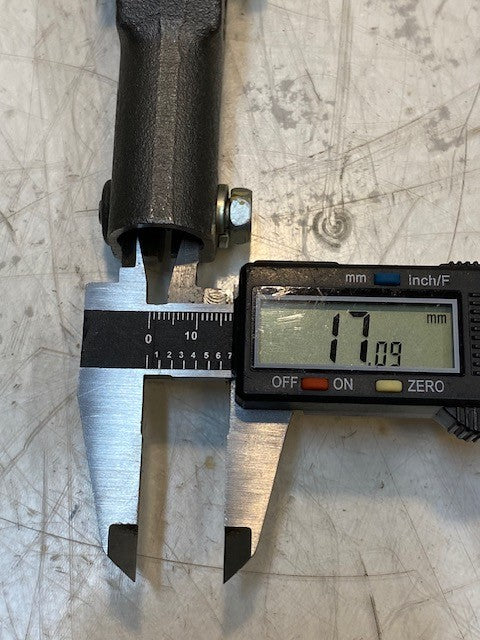 Steering Column Shaft 15" Long 17mm End ID 21mm End ID 28mm Shaft