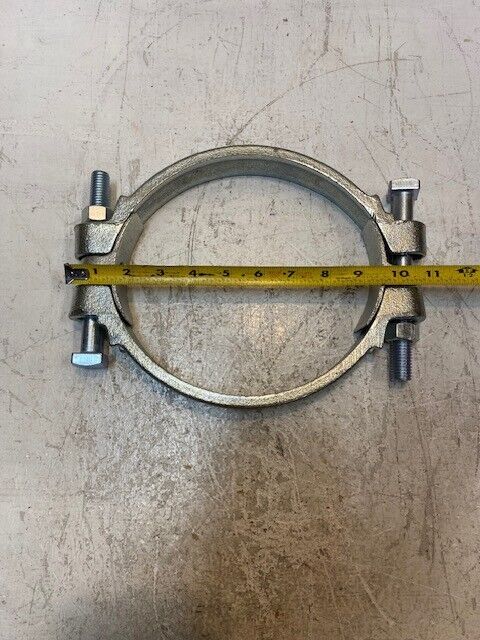 Dixon 875 Double Bolt Clamp 8" Diameter 11" Long 8-1/4" Wide 1-3/8" Thick