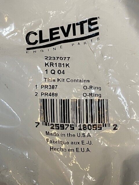 Clevite N14 C3 Dual Mi Plus Sleeve Assembly 226-1911