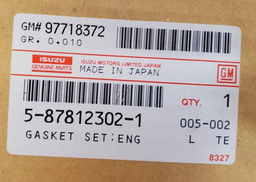 Isuzu Overhaul Gasket Kit 5-87812302-1 | 97718372 | 5-87812-302-1 | 136-0