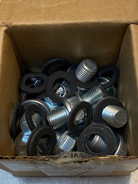 Box of 20 Oil Drain Plugs for Honda 14mm x 1.50 Head Size 5/8" M14-1.5 | 11528